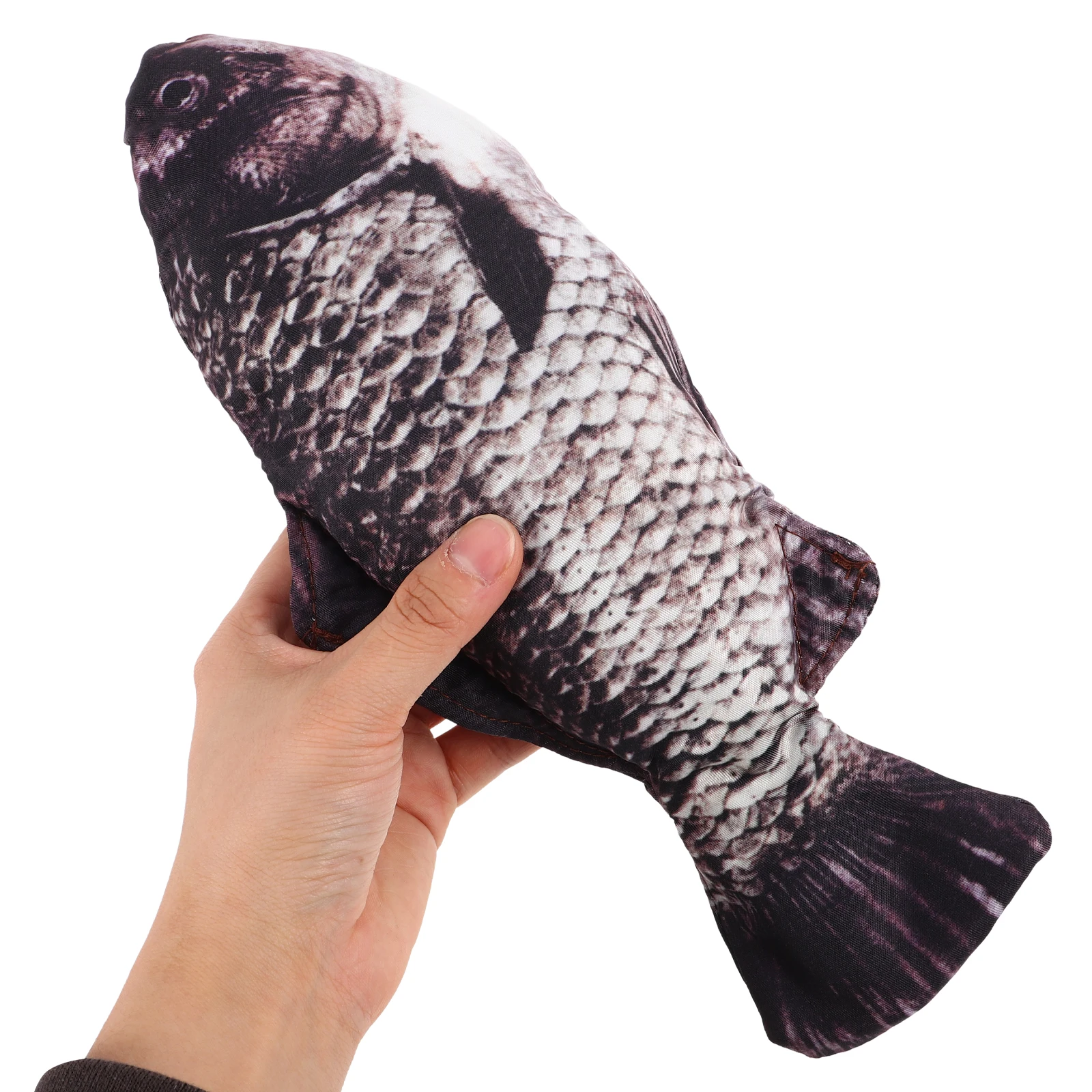 

Creative Fish Shaped Pencil Case Simulated Fish Pen Bag Novelty Storage Pouch Realistic Carp Design Coin Key Holder