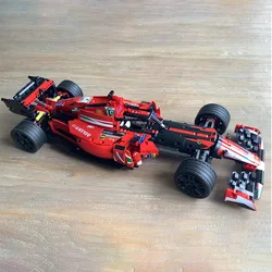 2024 NEW Technical Classic Formula F1 Racing Car MOC-42141 Buiding Blocks Model Kit DIY Bricks Toys For Boys Giftd Decoration