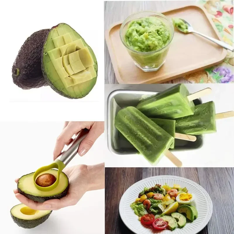 Sale Stainless Steel Avocado Pitter Slicer