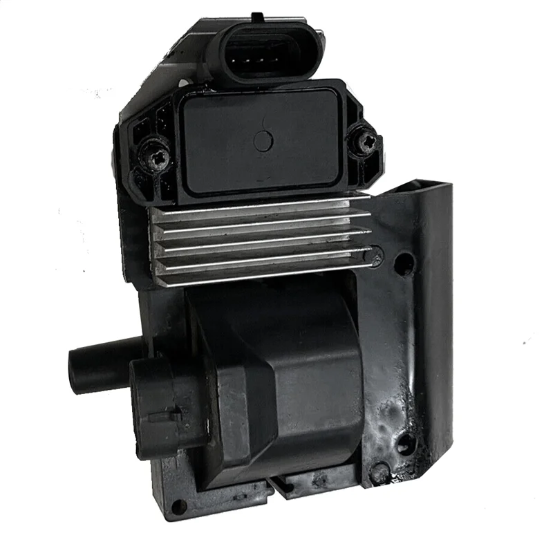 #66M Automotive Parts & Accessories,3861985 Ignition Coil with Module All-Around Coil Assembly,Black-Silver