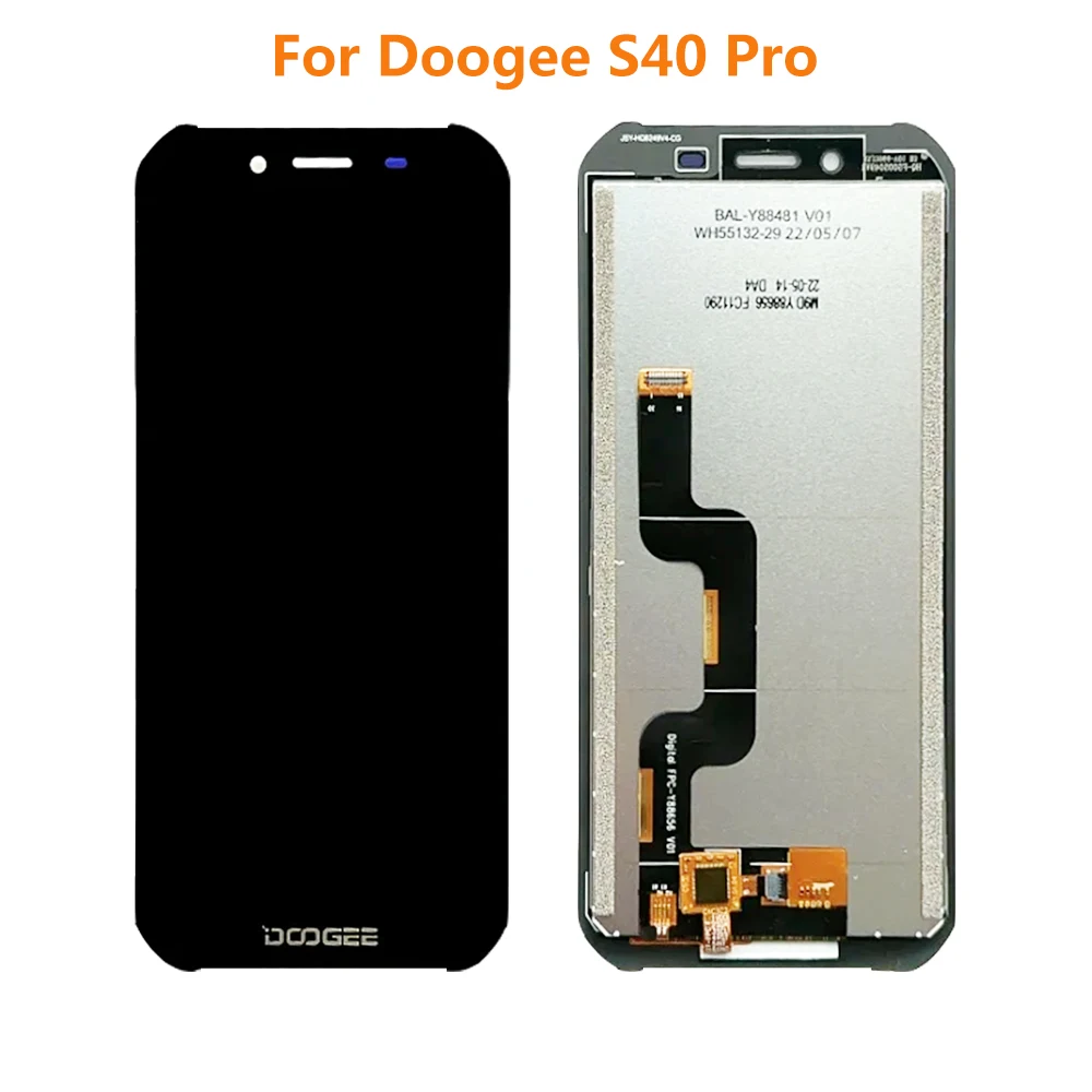 

5.5'' For Doogee S40 Pro LCD Display Touch Screen Digitizer Assembly Replacement Parts