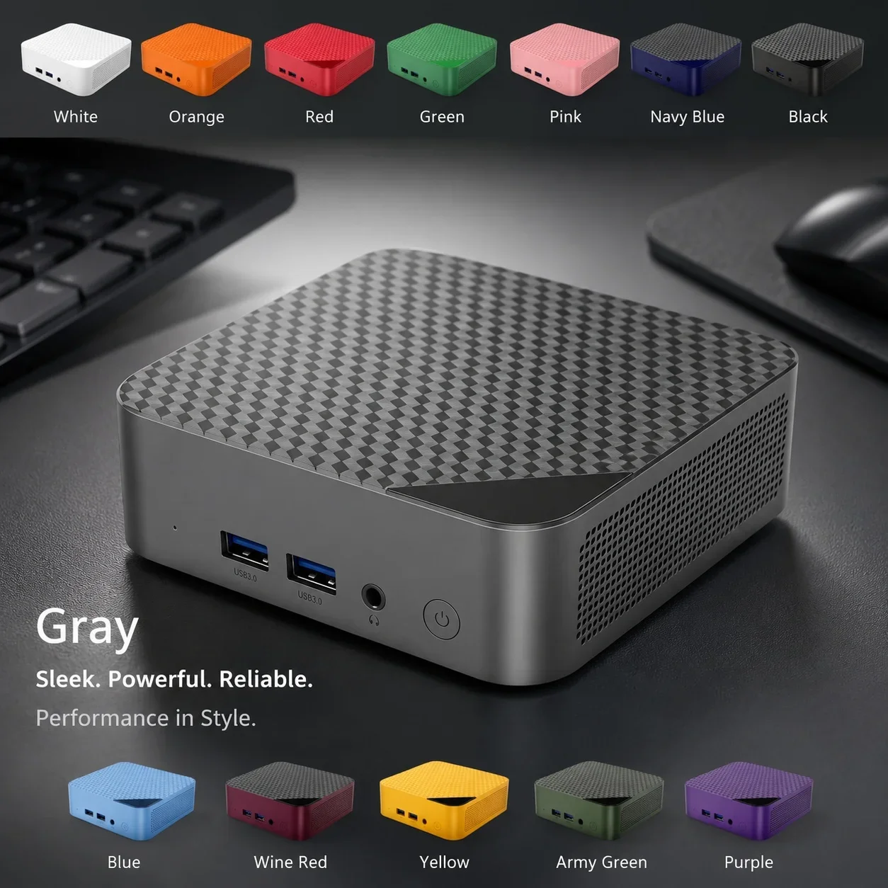 Mini PC Intel Core I9 10980HK Windows 11 Small Pocket Cmputer 16GB RAM 1/2TB SSD WIFI6 BT5.2 4K Desktop PC Gaming Computer