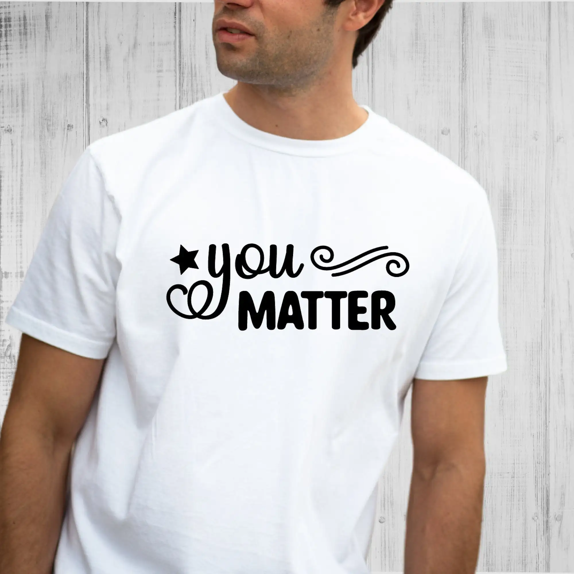 You Matter T Shirt Mental Health Counselor Motivational Inspirational Love Positive