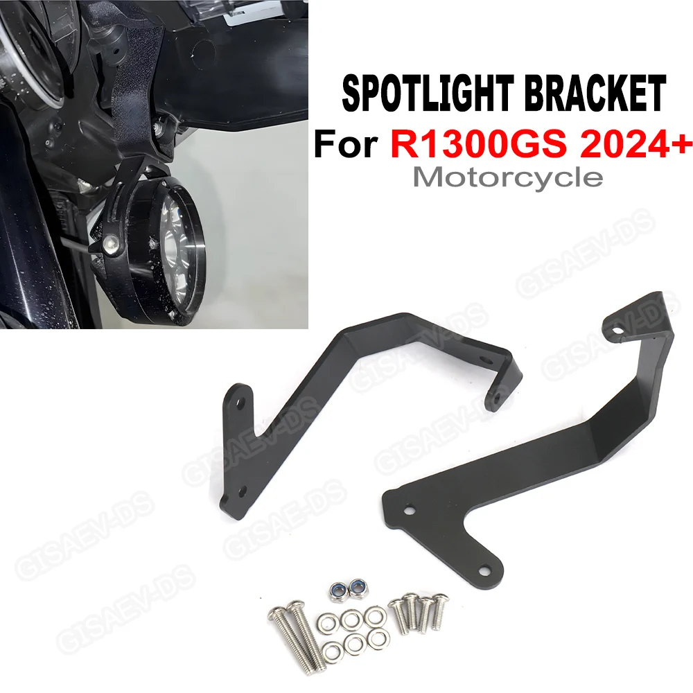 

For BMW R1300 GS Spotlight Bracket Motorcycle Fog Lights Auxiliary Brackets Driving Lamp Parts Kit R1300GS R1300gs 2024 2025