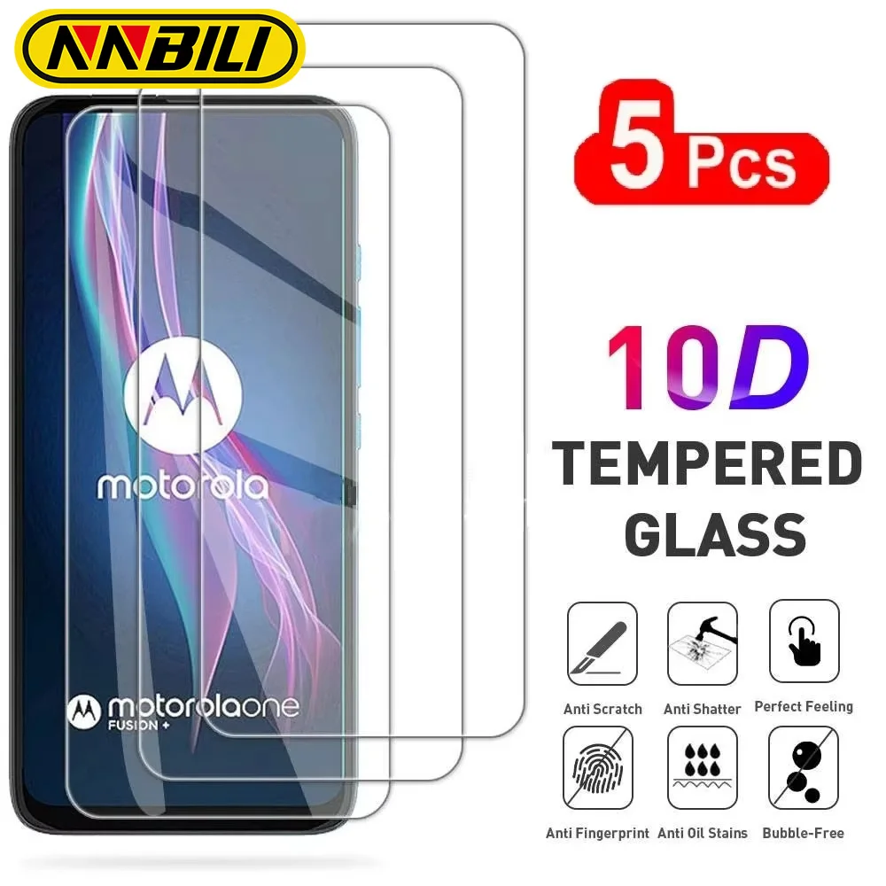 NNBILI 5Pcs Mobile Phone Screen Protector Suitable For Moto G84 G54 5G G14 4G High-definition Tempered Glass Screen Protector