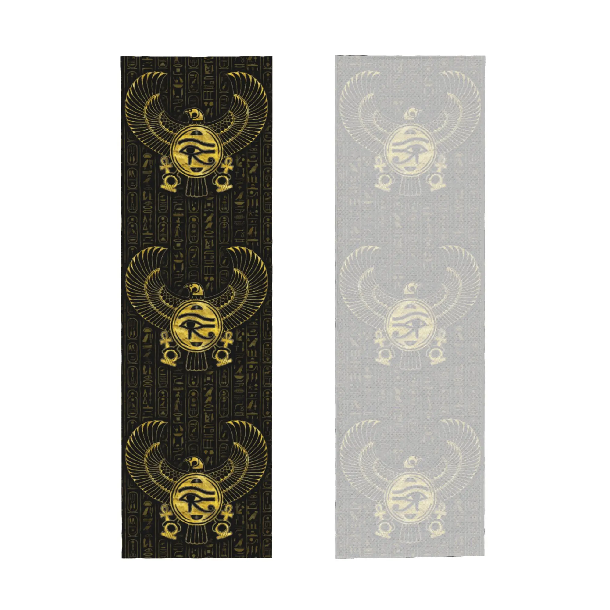 Egyptian Eye Of Horus Towel Quick Drying Wadjet Gold And Black Super Soft For Training Towels
