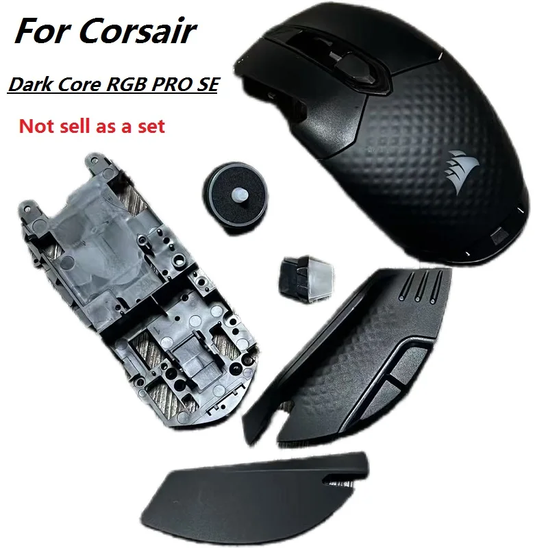 Original spare part For CORSAIR Dark Core RGB PRO SE wireless mouse replacement repair plastic shell part charger cable