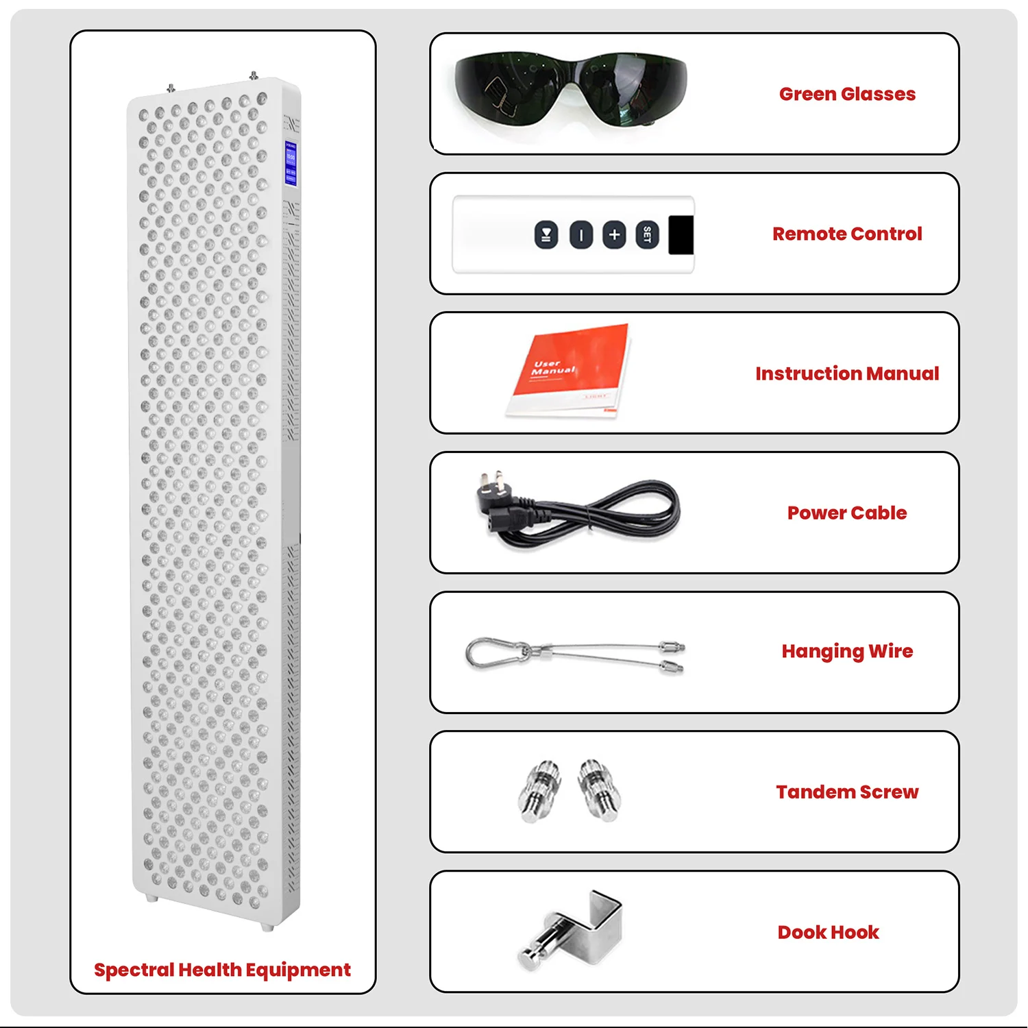 2026 IDEATHERAPY RL450 MAX -7CH 7 Wavelengths 660/850/940nm Infrared Heal Light Therapy Professional Machine Panel Red Light The view 3