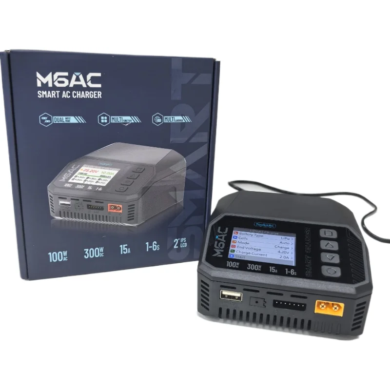 toolkitrc-m6ac-smart-lipo-battery-charger-aircraft-model-lithium-battery-balanced-charger-fast-charging