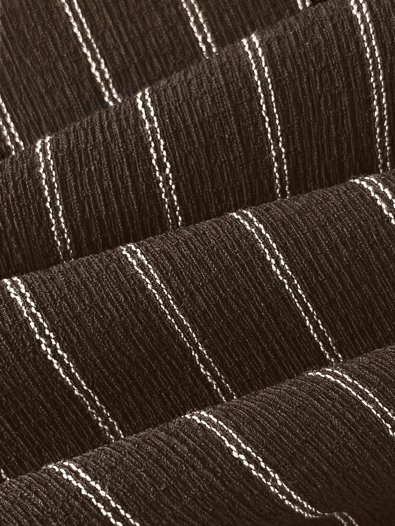 Calças femininas listradas de cintura alta com pernas largas, tecido antirrugas, design elegante de listras verticais, casual para deslocamento de escritório essencial