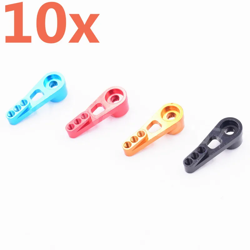 10Pieces RC Cars 25T Tooth Steering Half Servo Arms Horn For RC Hobby Model Car/Boat Wltoys 12428 12429