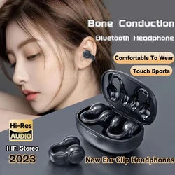 Nuovo TWS per Ambie Sound Earcuffs Ear Bone Conduction Earring Wireless Bluetooth auricolare Sport cuffie auricolari per telefoni