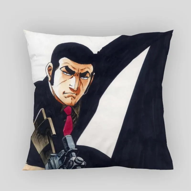 Musife Golgo Pillowcase Custom Square Pillow Cover Case Zipper Pillowcase 35*35,40*40,45*45cm Drop Shipping