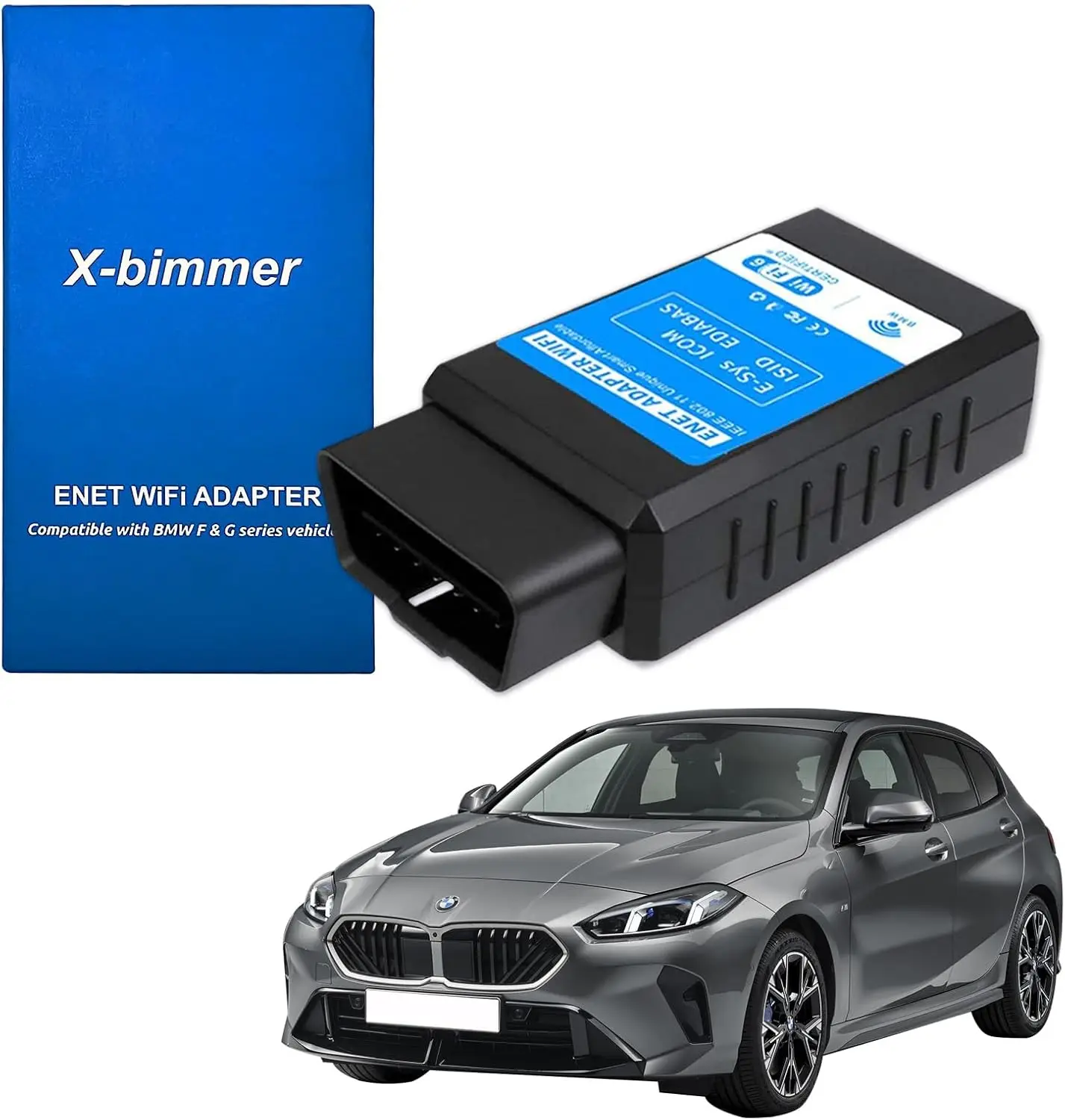 

WiFi-адаптер Bootmod 3, OBD2 для BMW серии F/G Mini A90/A91, Toyota Supra, поддержка CarPlay и приложений MHD