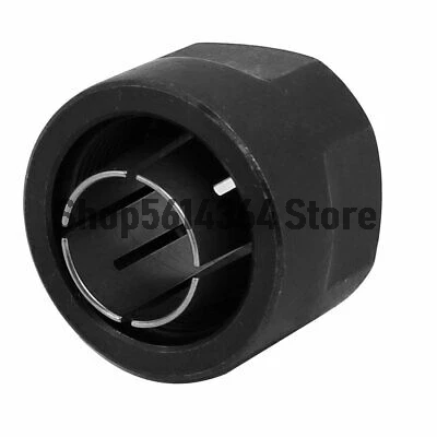 1/2-inch Collet Nut Plunge Router Parts Black for Makita 3612