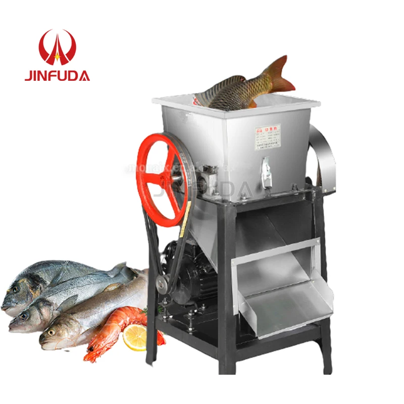 

Industrial and Big Capacity Fish Mince Forming Machine Fish Bone Crusher Fish Meat Separator