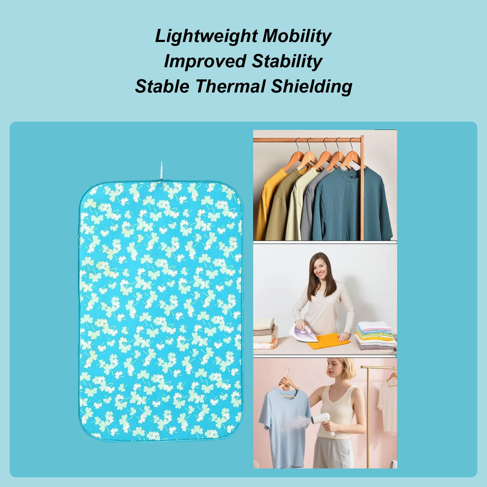 

Гладильный коврик для столешницы, утолщенное железное одеяло, нескользящий гладильный коврик для общежития, рабочее место, путешествия, стирка, отель, шитье дома