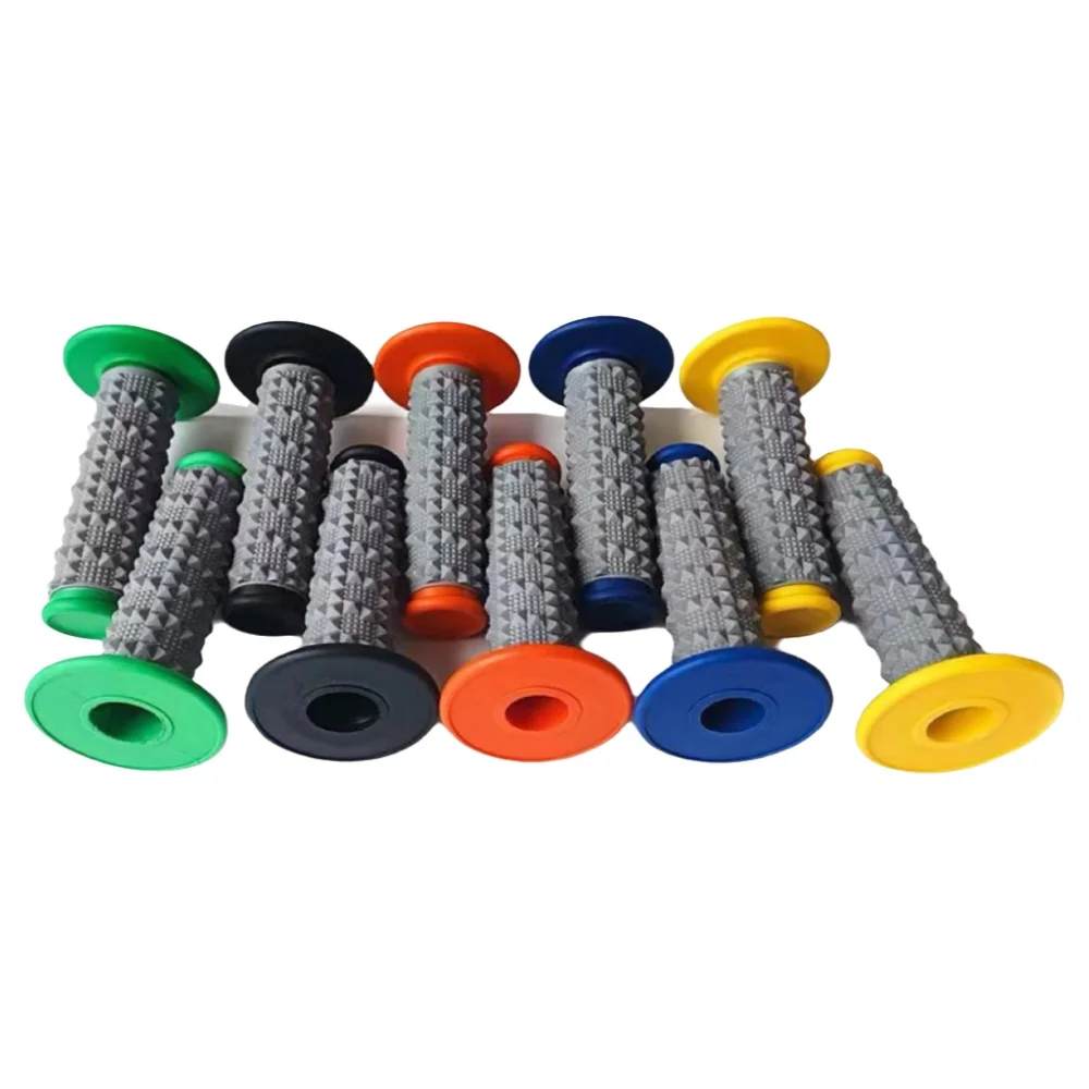 AliExpress NONE 22mm 3D Knurled Anti-Slip Rubber Handlebar Grips, Universal Pair for Dirt Bike Motocross ATV Pit Bike