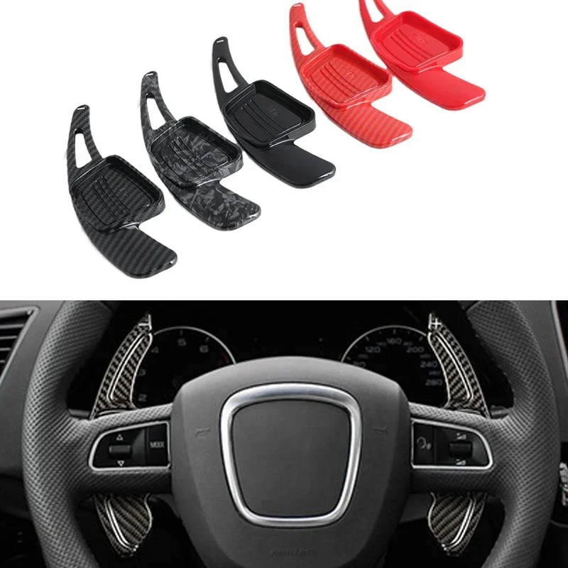 

Car Steering Wheel Shift Paddle Shifter Extended ABS Extension For Audi A3 A4L A5 S3 S5 A8 SQ5 R8 Q7 TT TTS 16-18 Accessories