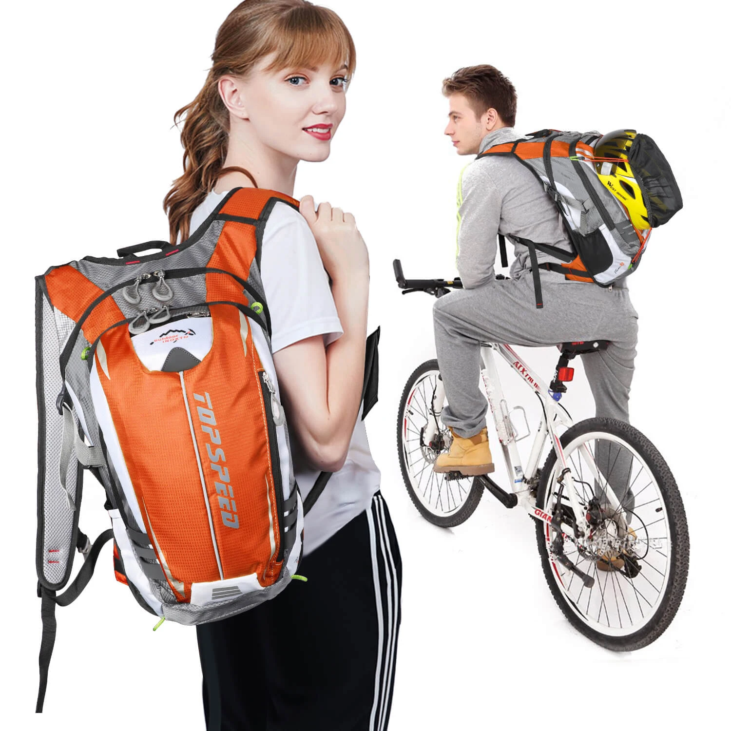 WEST BIKING 18L Cycling Backpack Bag Lightweight Breathable Outdoor Sports Climbing Hiking Traveling Backpack MTB Road Bike Bag