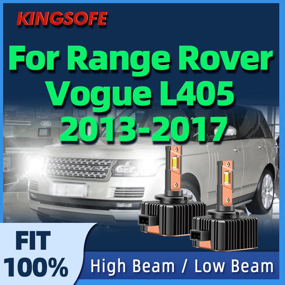 

Roadsun D3S Car LED Headlight Replace HID Xenon Lamp 30000LM Super Bright For Range Rover Vogue L405 2013 2014 2015 2016 2017