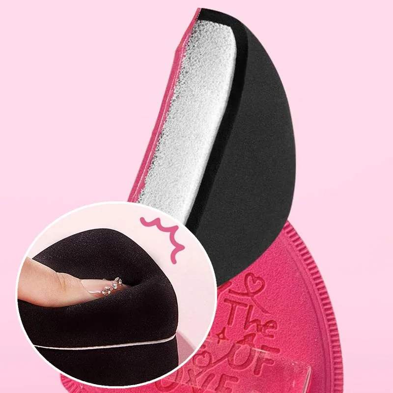 Esponja de Maquillaje Triangular para Polvos, Esponja Suave para Polvos Sueltos, Polvos Corporales, Base de Maquillaje, Paquete de Esponjas Cosméticas