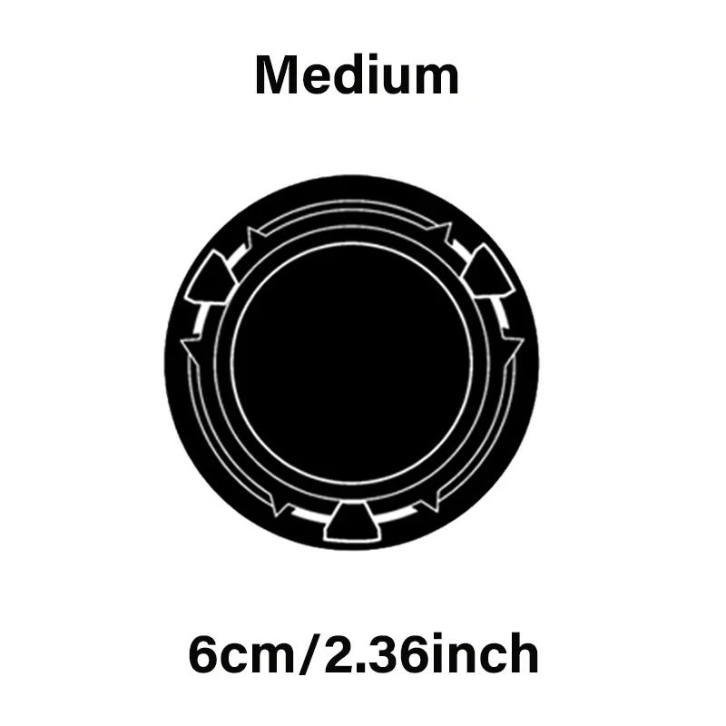 4/6/9 cm Metall Platte Ring Für Magsafe Magnetische Auto IPad Halter Kühler Eisen Blatt Aufkleber für IPad/Tablet PC – Detail 10