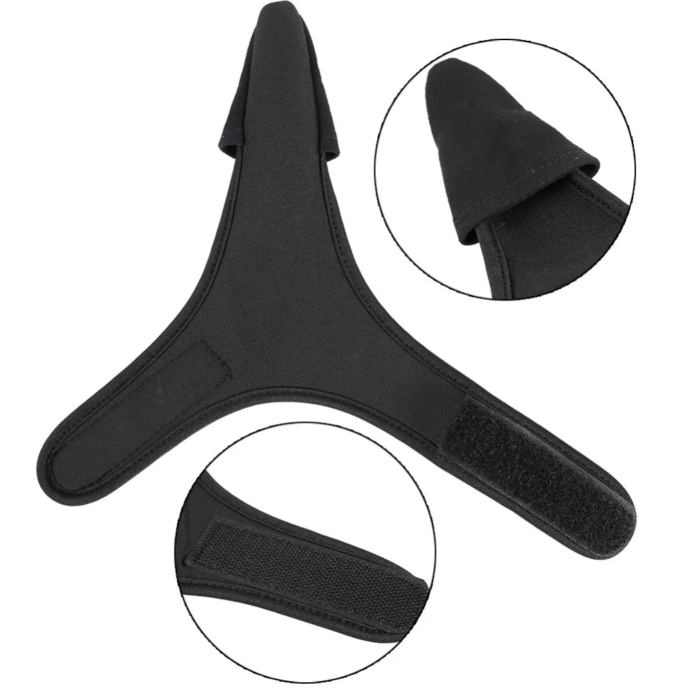 Durable Black Single Finger Protector Non Slip Unisex Fishing Glove Index Finger Protector Outdoor Fishing