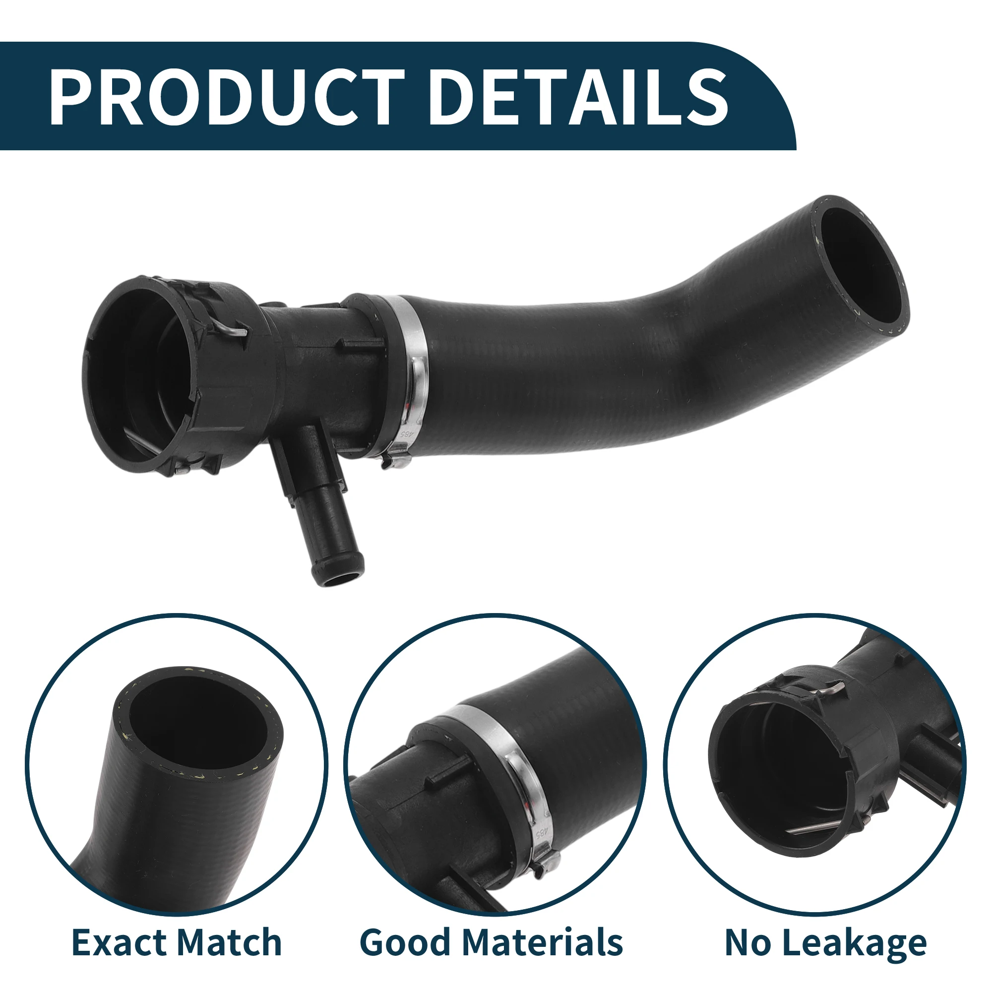 

UXCELL Шланг радиатора Шланг обогревателя Выпускной шланг радиатора No LR017363 для Land Rover для Range Rover HSE 2010-2012 Резина