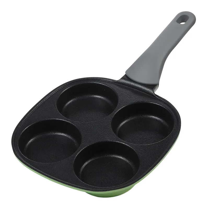 

Egg pan, breakfast pan, four-hole fried egg artifact, egg burger pan, Maifanshi flat-bottomed non-stick pan