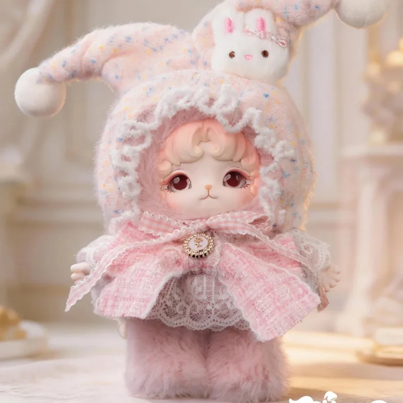

MiJuan Fluffy Sweet Dream Series Plush Blind Box Caixa Caja Cute Dolls Girls Boys Gift Mystery Box Bag Pendant