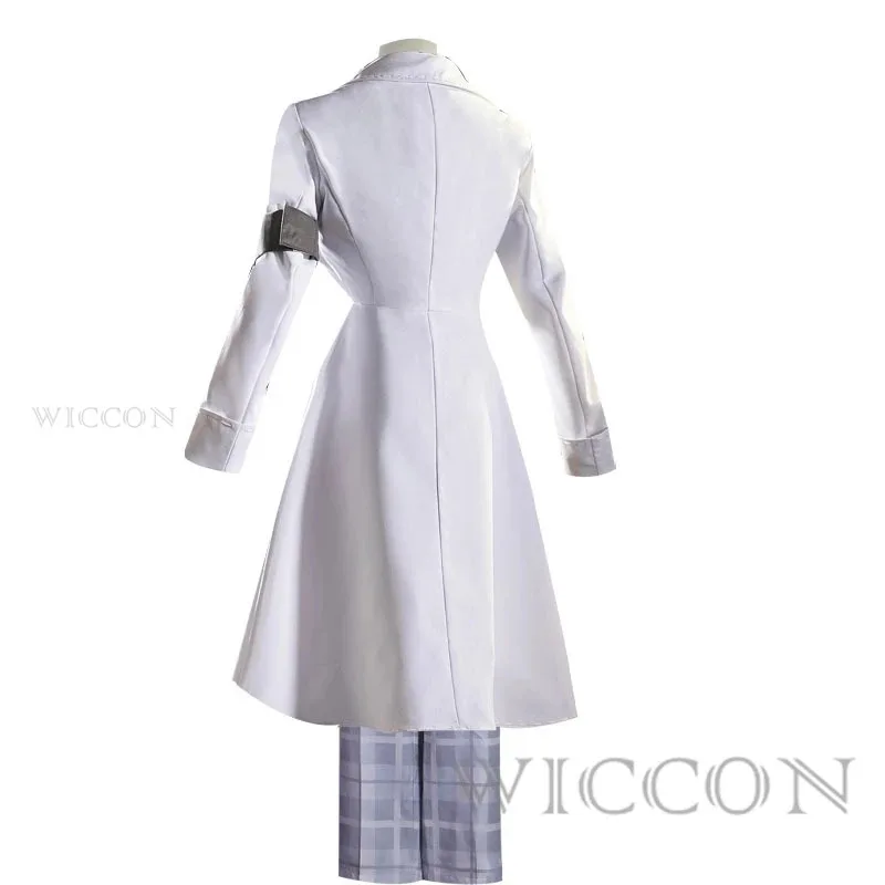 

az15Aesop Carl аниме игра Identity V костюм одежда парик униформа косплей бальзамировщик пятый лимит годовщины часть Хэллоуина