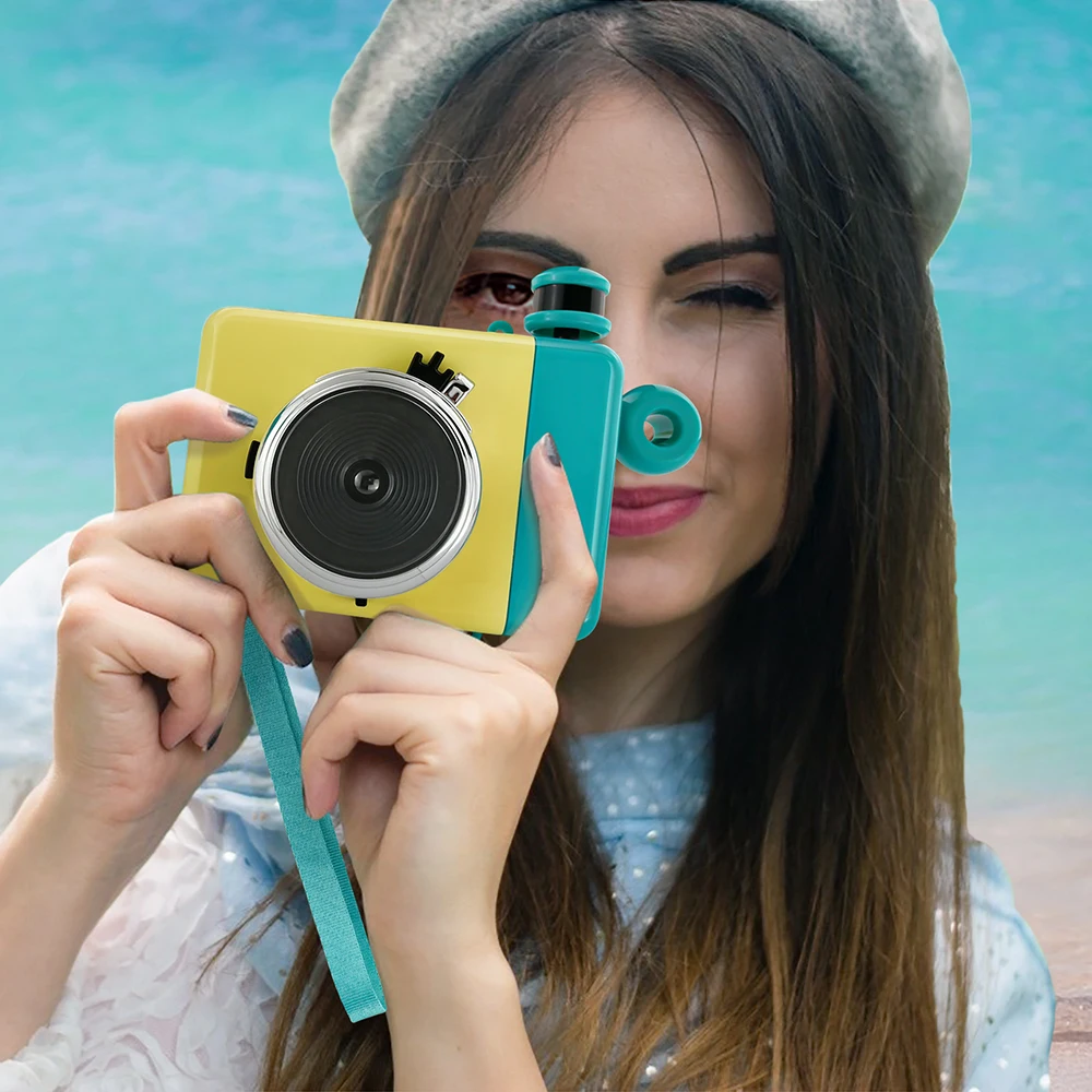 Sofortige Filmkamera mit LED-Leuchten