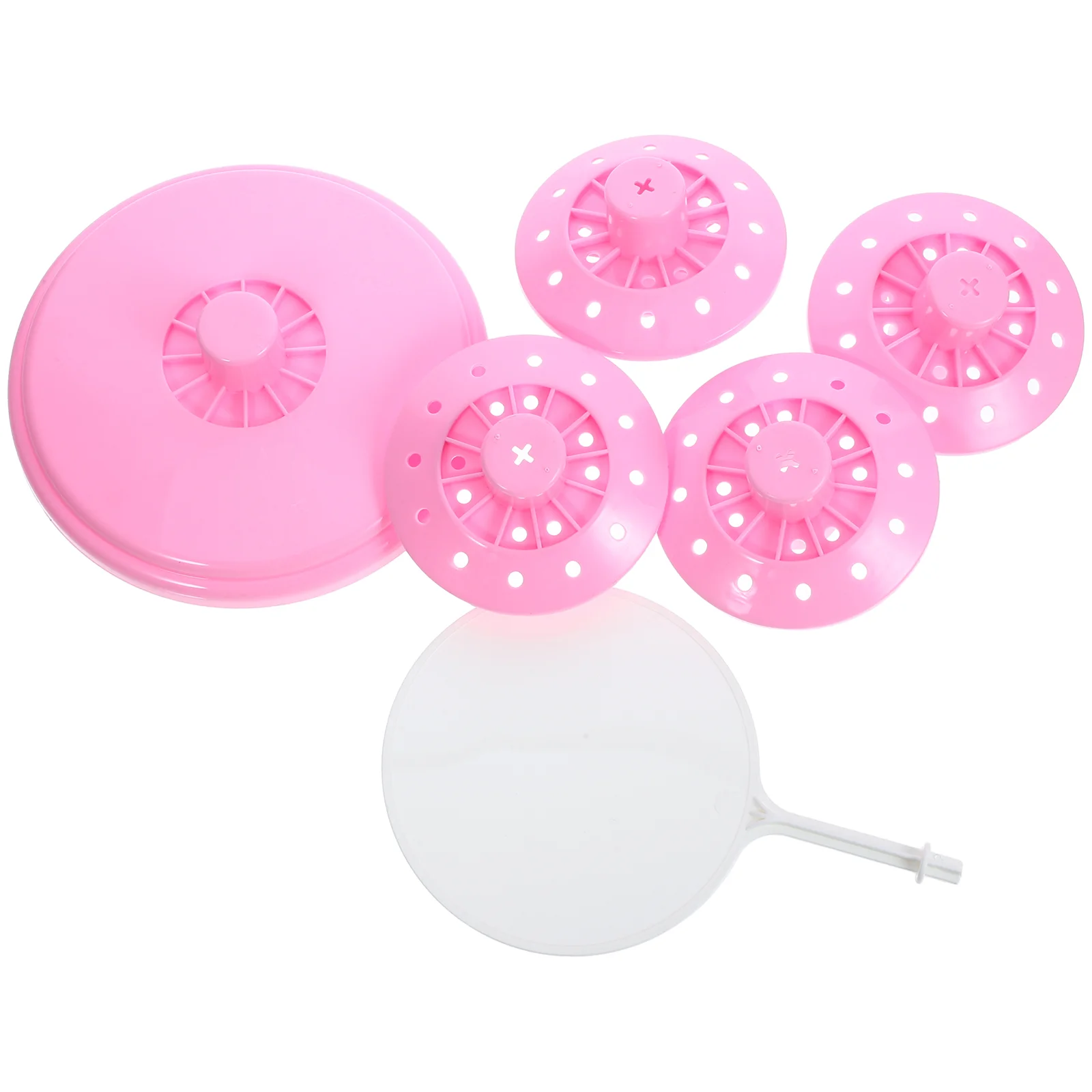 Dessert Display Stands Lollipop Tabletop Rack Convenient Holder Fried Displaying Pink Cake Pops for