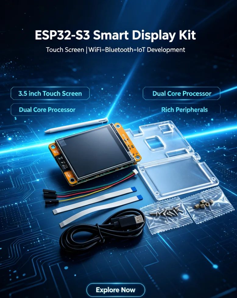 ESP32-C5 AI Agent Development Board 2.8