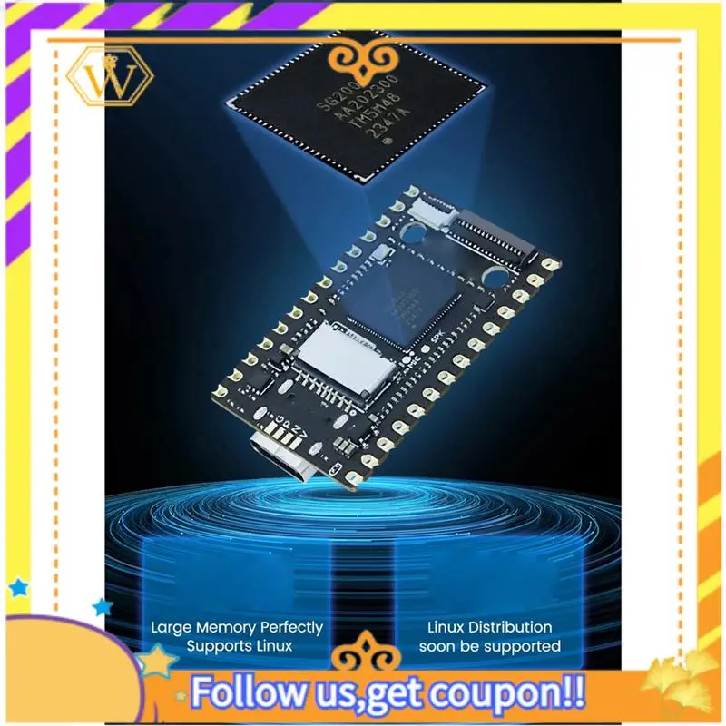 Latest-For Licheerv Nano Mini Development Board SG2002 WIFI6 Ethernet 2Gbit AI Visual RISCV