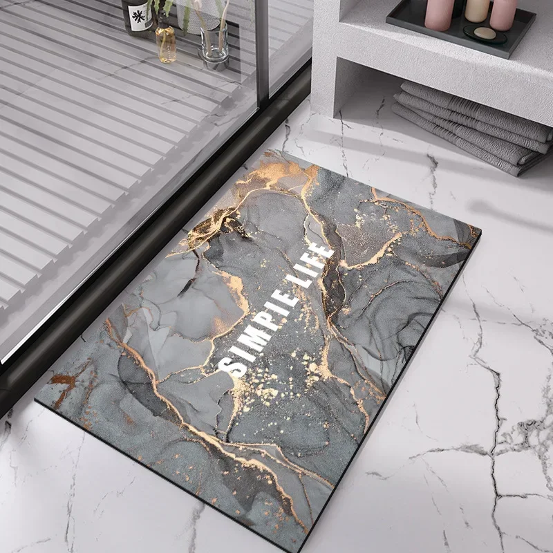 Brand New Water Absorbent Bathroom Entrance Floor Mat With High Quality