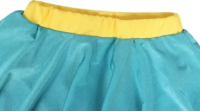 Mädchen Märchenprinzessin Badeanzug Zweiteiliger Bikini Bademode Sommer Strand Pool Outfit für Urlaub Cosplay Party Kleidung – Detail 10