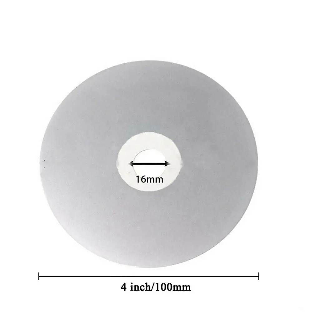 1Pcs Diamond Coated Diamond Grinding Disc 4inch 100mm 80-3000Grit Grinding Wheels Abrasive Disc Woodworking Tool