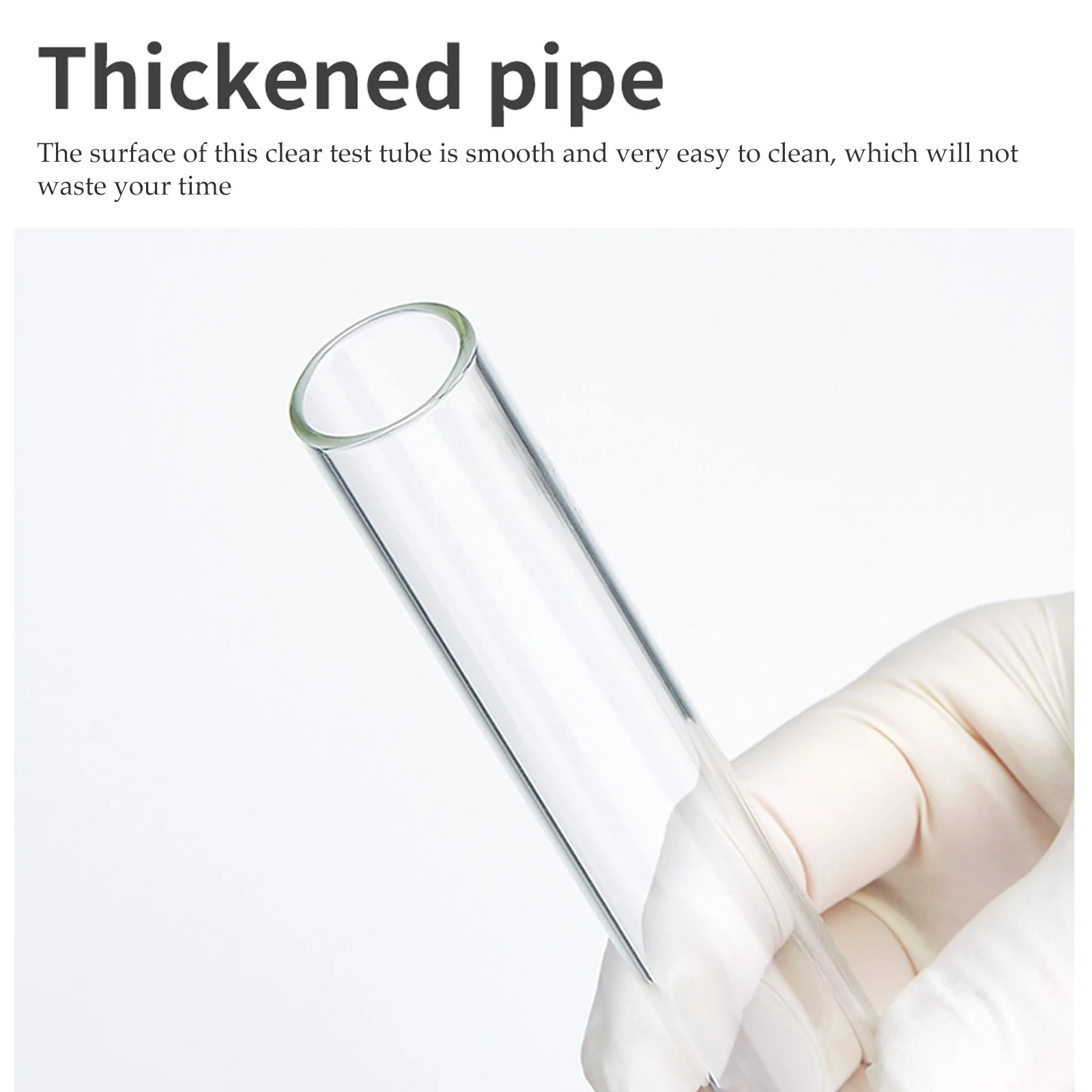 

1Set Test Tube Set Transparent Small Test Tubes Cork Stoppers DIY Craft Supply Storage Tubes Tube Tester DIY Supply