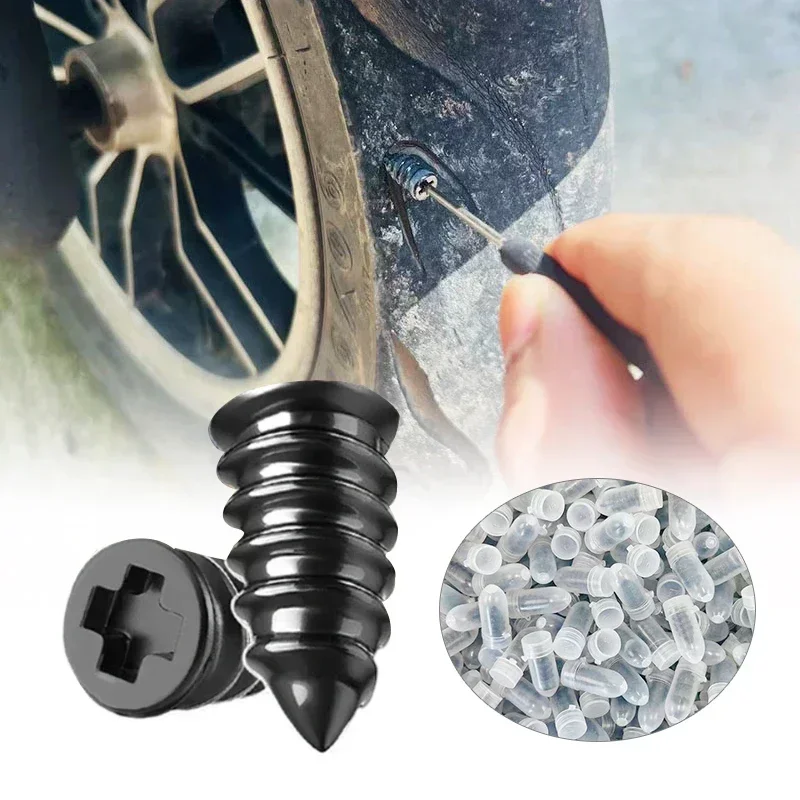 

10/20/30pcs Car Repair Nail Universal Car Motorcycle Tyre Repair Nails Truck Puncture Repair Nails Tire Repairing Accessories