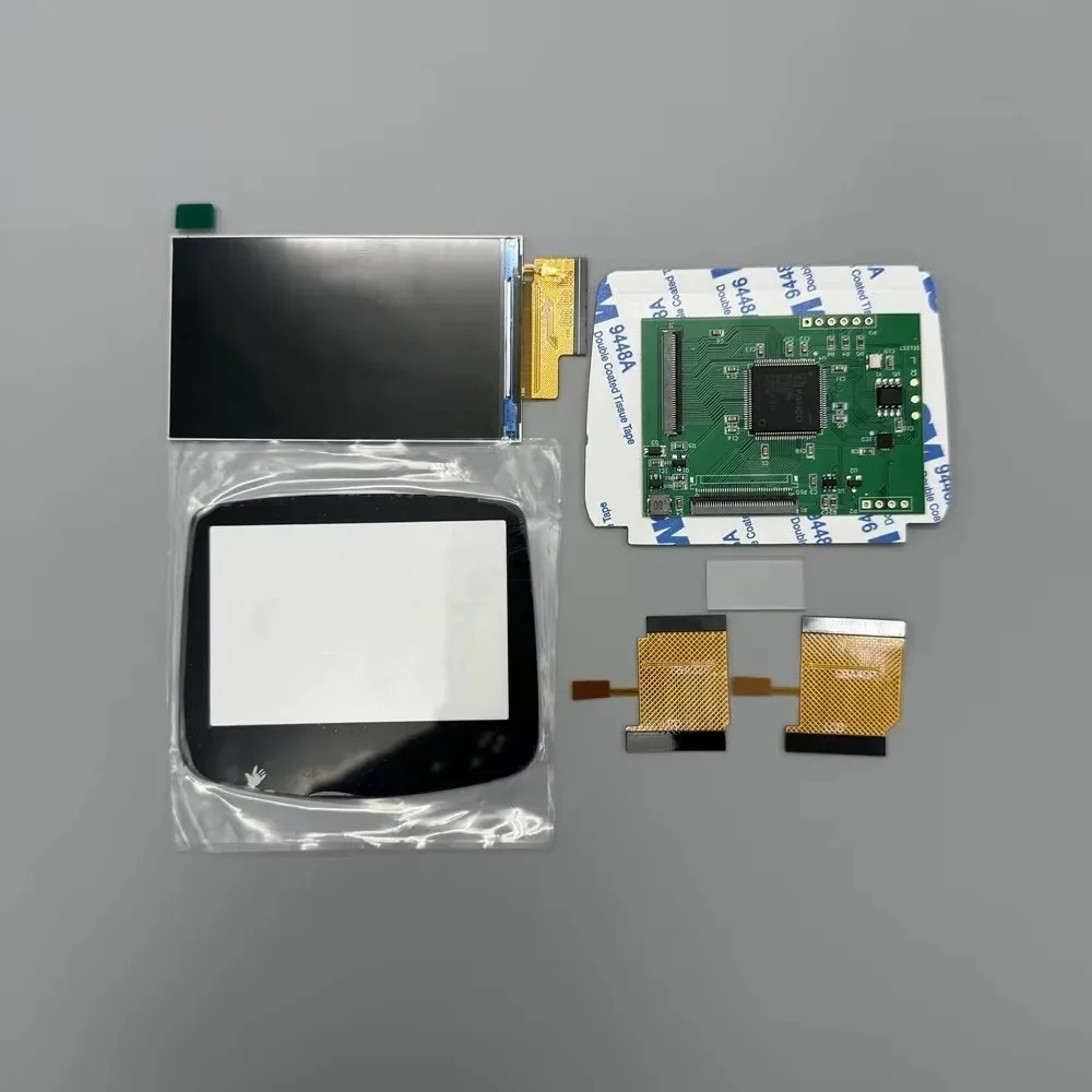 2,9 inch origineel formaat IPS LCD-scherm met hoge helderheid voor Gameboy Advance GBA, ondersteunt pixelmodusweergave, warmlichtschermen