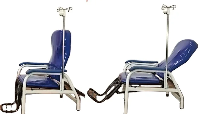 Keling Medical KL-ZY007 Factory Wholesale Hospital Adjustable Patient Transfusion Infusion Reclining Chair