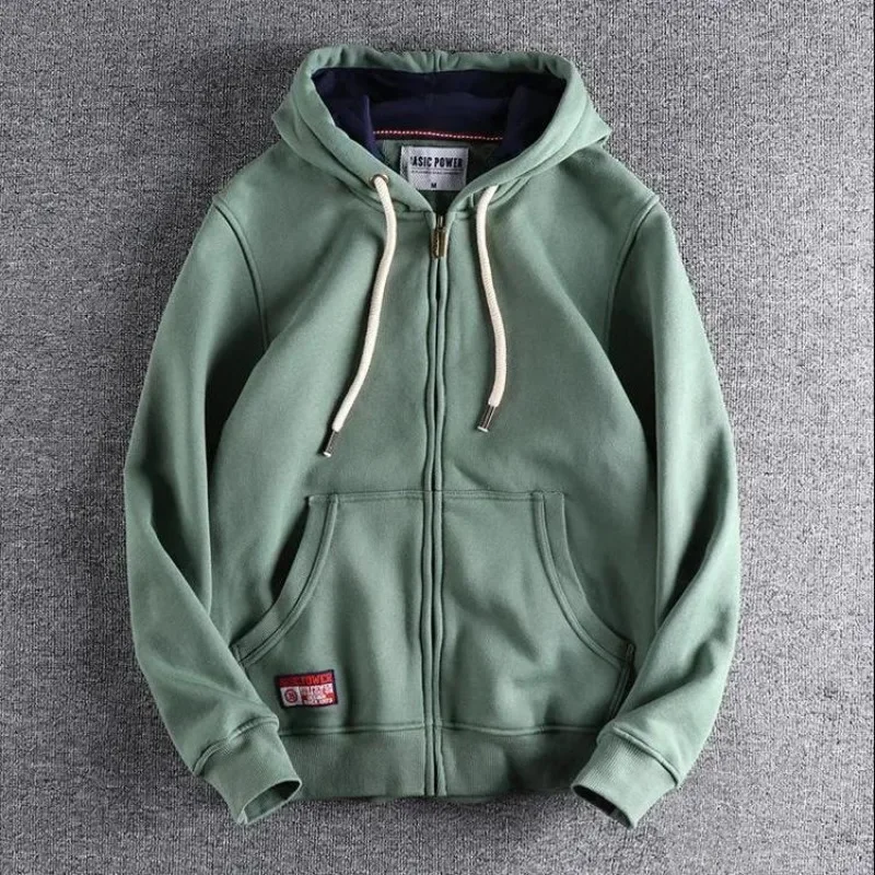 Solid Men's Hooded Sweatshirt Autumn New In Male Hoodie Winter Clothing Deals Aesthetic One Piece 90s Vintage High Quality Warm