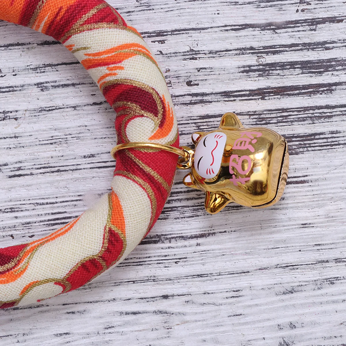 

Personalized Cat Collar Kitten Small Size Japanese Style Pattern Soft Cotton Pet Supplies Suitable Walking Outdoor