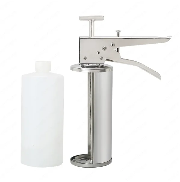 Hamburg Sauce Gun – Stainless Steel Squeezing Machine for Ketchup & Salad Dressing, Special Equipment for Burger Shops
