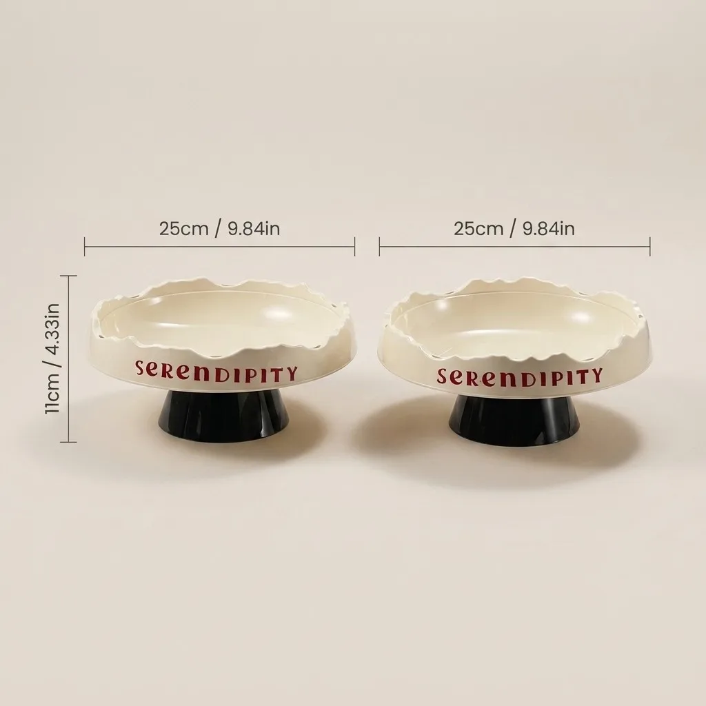Afneembare taart- en cupcakestandaard, PET herbruikbare plastic borden, fruitschaal, dessertbord, snackserveerschaal, servies, feestartikelen voor kinderen