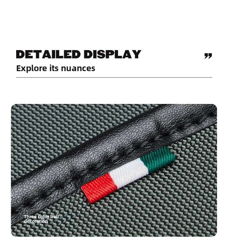 Men's Business Briefcase Wear-Resistant Laptop Notebook Computer Bag Document Handbag for Office Commuting Travel