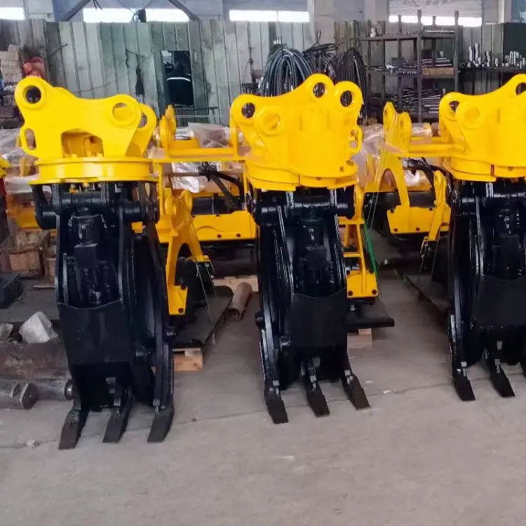 Odporny na zużycie chwytak do drewna do koparek R260LC-9 R280 R280LC R290 R290LC R290LC-7, hydrauliczny chwytak