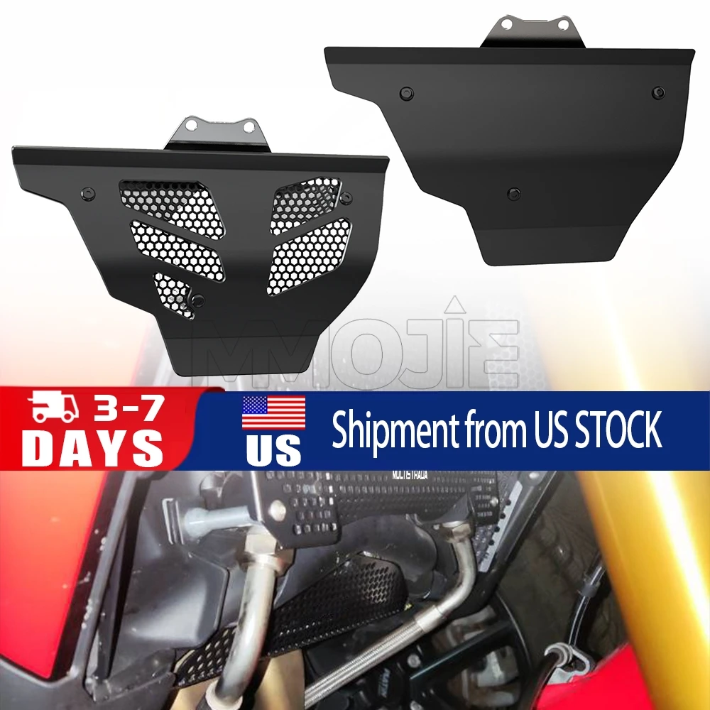 

For Ducati Multistrada V4/V4S Pikes Peak 2021 2022 2023 Radiator Guard Cover Radiator Oil Cooler Cylinder Head Guard Protector